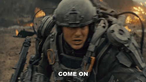 Come on Major William Cage